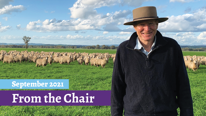 From the Chair - September 2021